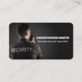Persoonlijke beveiliging visitekaartje (Voorkant)