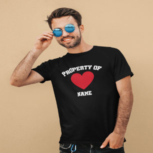 persoonlijke bezittingen van t-shirt