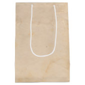 Persoonlijke bezorgingskerst op Noordpool Express Medium Cadeauzakje (Achterkant)