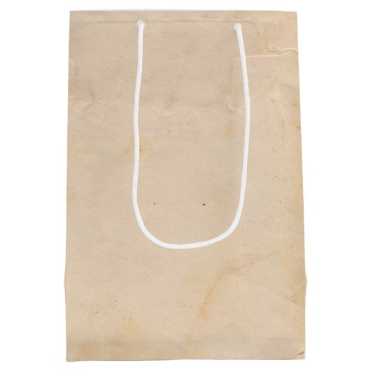 Persoonlijke bezorgingskerst op Noordpool Express Medium Cadeauzakje (Achterkant)