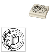 Persoonlijke Bibliotheek Stempel - Hand Geïllustre (Gestempeld)