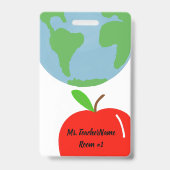 Persoonlijke bibliotheekpas badge (Achterkant)