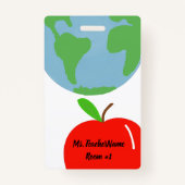 Persoonlijke bibliotheekpas badge (Achterkant)