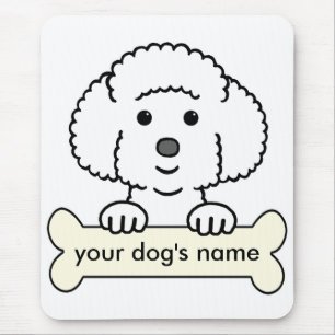 Persoonlijke Bichon Frise Muismat