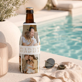 Persoonlijke bierkoeler cadeau met papa foto's
