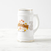 Persoonlijke bierpul voor Duitse Oktoberfest (Voorkant rechts)