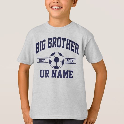 Persoonlijke Big Brother-naam T-shirt (Voorkant)