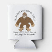 Persoonlijke Big Foot Blikjeskoeler (Achterkant)