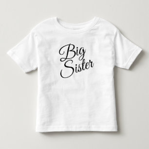 Persoonlijke Big Sister Baby T-shirt