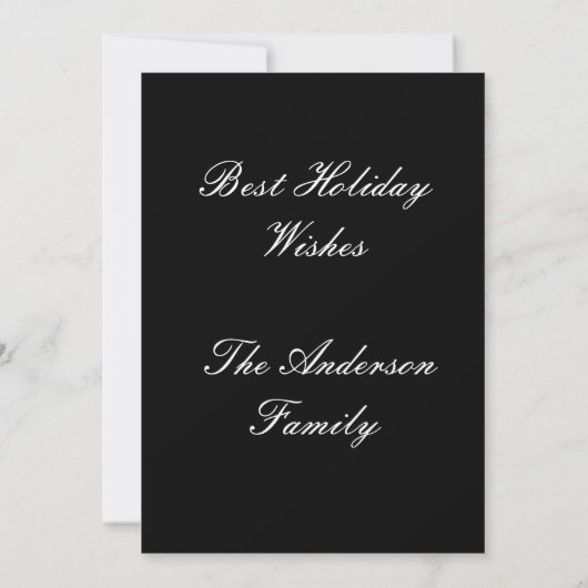 Persoonlijke Bij Gelukkig Kaart (Achterkant)