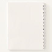 Persoonlijke Bijbelstudie met wilde bloemen Notitieboek (Achterkant)