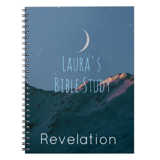 Persoonlijke Bijbelstudie | Moonlight Christian Notitieboek (Voorkant)