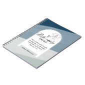 Persoonlijke Bijbelstudie Naam en geloofsbijbeltek Notitieboek (Linkerzijde)