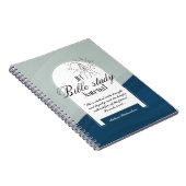 Persoonlijke Bijbelstudie Naam en geloofsbijbeltek Notitieboek (Rechterzijde)