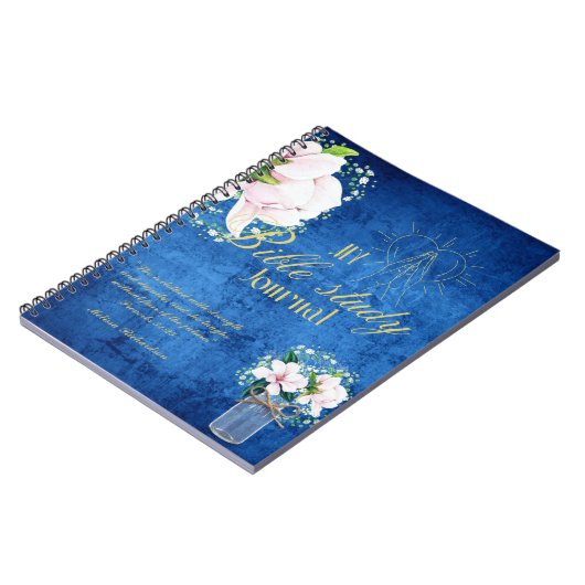 Persoonlijke Bijbelstudie Naam en geloofsbijbeltek Notitieboek (Linkerzijde)