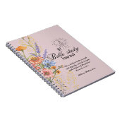 Persoonlijke Bijbelstudie Voeg naam en geloofsbijb Notitieboek (Rechterzijde)