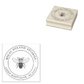 Persoonlijke Bijen-imker Zakelijk Rubberstempel (Gestempeld)