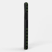 Persoonlijke binaire code Case-Mate iPhone case (Achterkant/rechts)