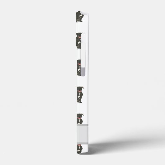 Persoonlijke Black Pitbull Staffy Dog Case-Mate iPhone Case (Achterkant / Links)