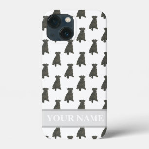 Persoonlijke Black Schnauzer Dog Case-Mate iPhone Case