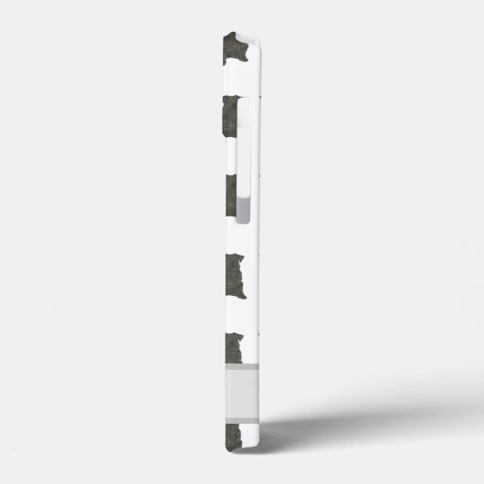 Persoonlijke Black Schnauzer Dog Case-Mate iPhone Case (Achterkant / Links)