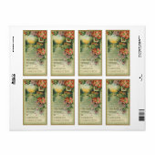 Persoonlijke  bladlabels etiket (Full Sheet)