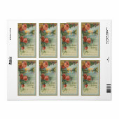 Persoonlijke bladlabels etiket (Full Sheet)