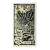 Persoonlijke  bladlabels etiket (Voorkant)