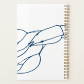 Persoonlijke blauwe balk - Beekhuis / Nautisch Planner (Achterkant)