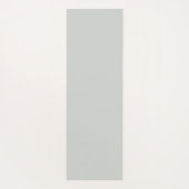 Persoonlijke Blauwe Bloem Monogram Yoga Mat (Achterkant)