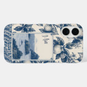 Persoonlijke Blauwe Citroen Case-Mate iPhone Case (Achterkant (horizontaal))