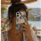 Persoonlijke Blauwe Citroen Case-Mate iPhone Case