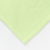 Persoonlijke Blauwe Groene Gele Ombre Gradiënt Fleece Deken (Hoek)