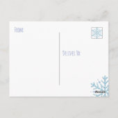 Persoonlijke blauwe kaart voor geschoolde foto's m (Achterkant)