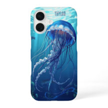 Persoonlijke Blauwe Kwallen Oceaan
