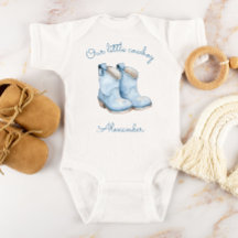 Persoonlijke Blauwe Laarzen Jongens Little Cowboy