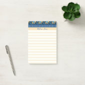 Persoonlijke blauwe olifanten post-it® notes (Kantoor)