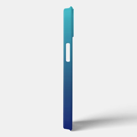 Persoonlijke blauwe ombre gradiënt Hoesje-Mate iPh Case-Mate iPhone Case (Achterkant / Rechts)