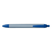 Persoonlijke blauwe pen voor kinderen met giraffe (Achterkant)