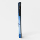 Persoonlijke blauwe voetbal Case-Mate iPhone case (Achterkant/links)