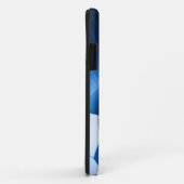 Persoonlijke blauwe voetbal Case-Mate iPhone case (Achterkant/rechts)