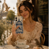Persoonlijke Blauwe Vogelkooi Toile Case-Mate iPhone Case