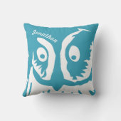 Persoonlijke Blauwgroen opruiming voor de kamer va Kussen (Achterkant)