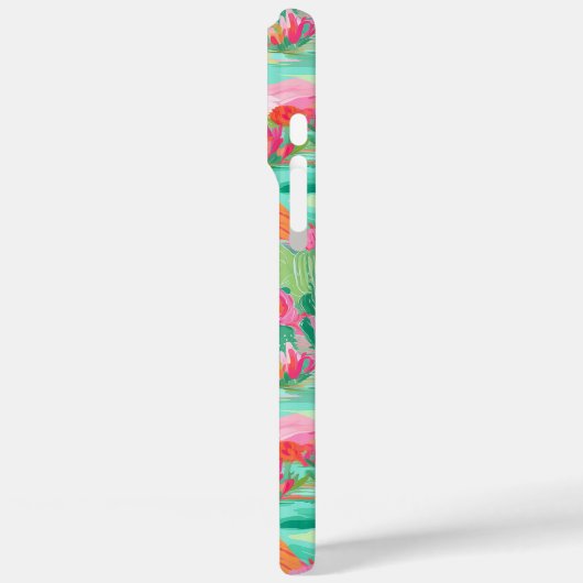 Persoonlijke Bloeiende Woestijncactussen Case-Mate iPhone Case (Achterkant / Links)