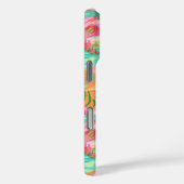 Persoonlijke Bloeiende Woestijncactussen Case-Mate iPhone Case (Achterkant / Rechts)