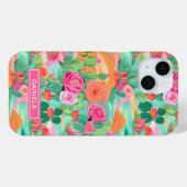 Persoonlijke Bloeiende Woestijncactussen Case-Mate iPhone Case (Achterkant (horizontaal))