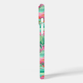 Persoonlijke Bloeiende Woestijncactussen Case-Mate iPhone Case (Achterkant / Links)