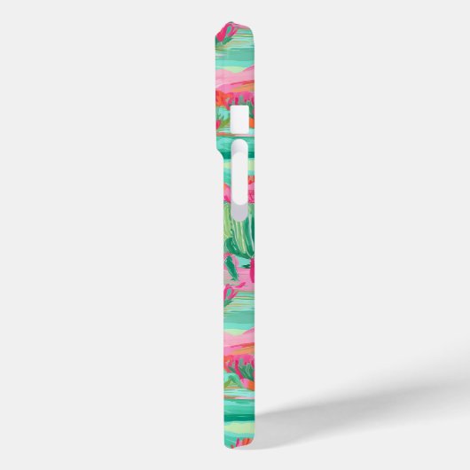 Persoonlijke Bloeiende Woestijncactussen Case-Mate iPhone Case (Achterkant / Links)
