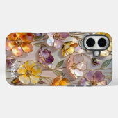 Persoonlijke bloem telefoonhoesje Kleurrijke bloem Case-Mate iPhone Case (Achterkant (horizontaal))