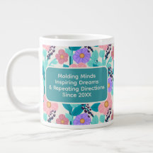 Persoonlijke bloemdocent koffie
